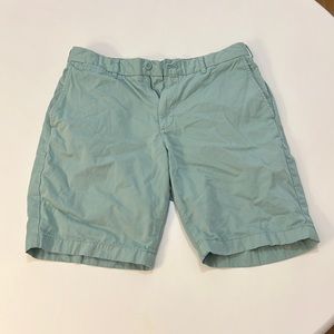 Uniqlo Men’s Seafoam Green Khaki Shorts Size M ~31 inch waist